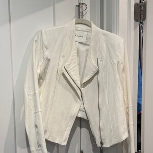 Blank NYC White Lightweight Jacket